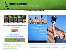 Tablet Screenshot of proedgekettlebells.com